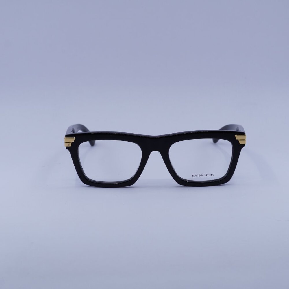 Bottega Veneta BV1059O 001 Eyeglasses Black 51mm Rectangle Frame - Picture 4 of 11